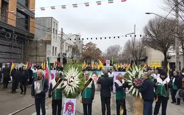 پیکر مطهر شهید مدافع وطن در زنجان تشییع شد
