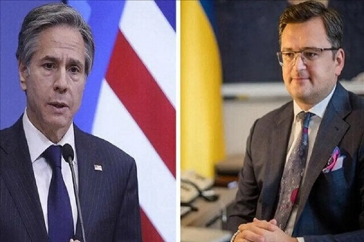 «بلینکن» با وزیر خارجه اوکراین گفتگو کرد