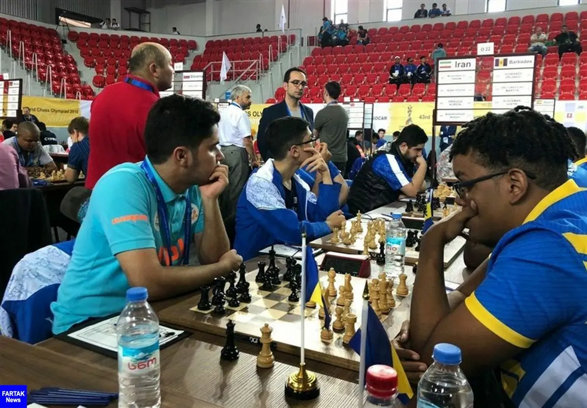المپیاد جهانی شطرنج / شکست تیم مردان و زنان ایران مقابل چین و جمهوری چک