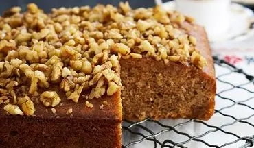 طرز تهیه کیک گردویی بدون شکر برای رژیمهای کم کالری