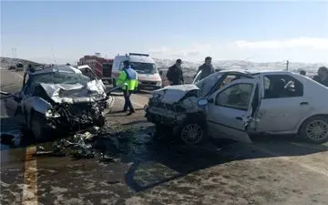 تصادف خونین ۵ نفر به جای گذاشت