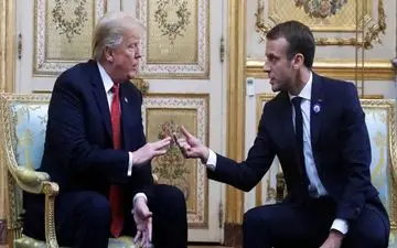 ماکرون: نباید دولت زیر دست و متکی به آمریکا باشیم