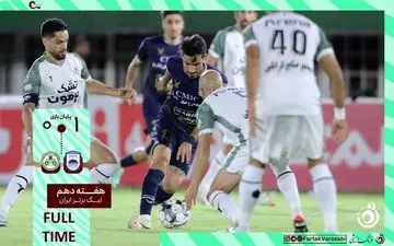 خلاصه بازی چادرملو اردکان 1 - ذوب آهن 0 + ویدئو