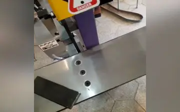 قدرت حیرت انگیز سمباده صنعتی + فیلم 