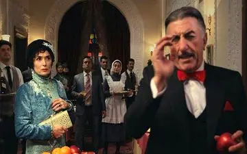 رضا کیانیان و آتنه فقیه نصیری در نمایى جدید از سریال شهرزاد