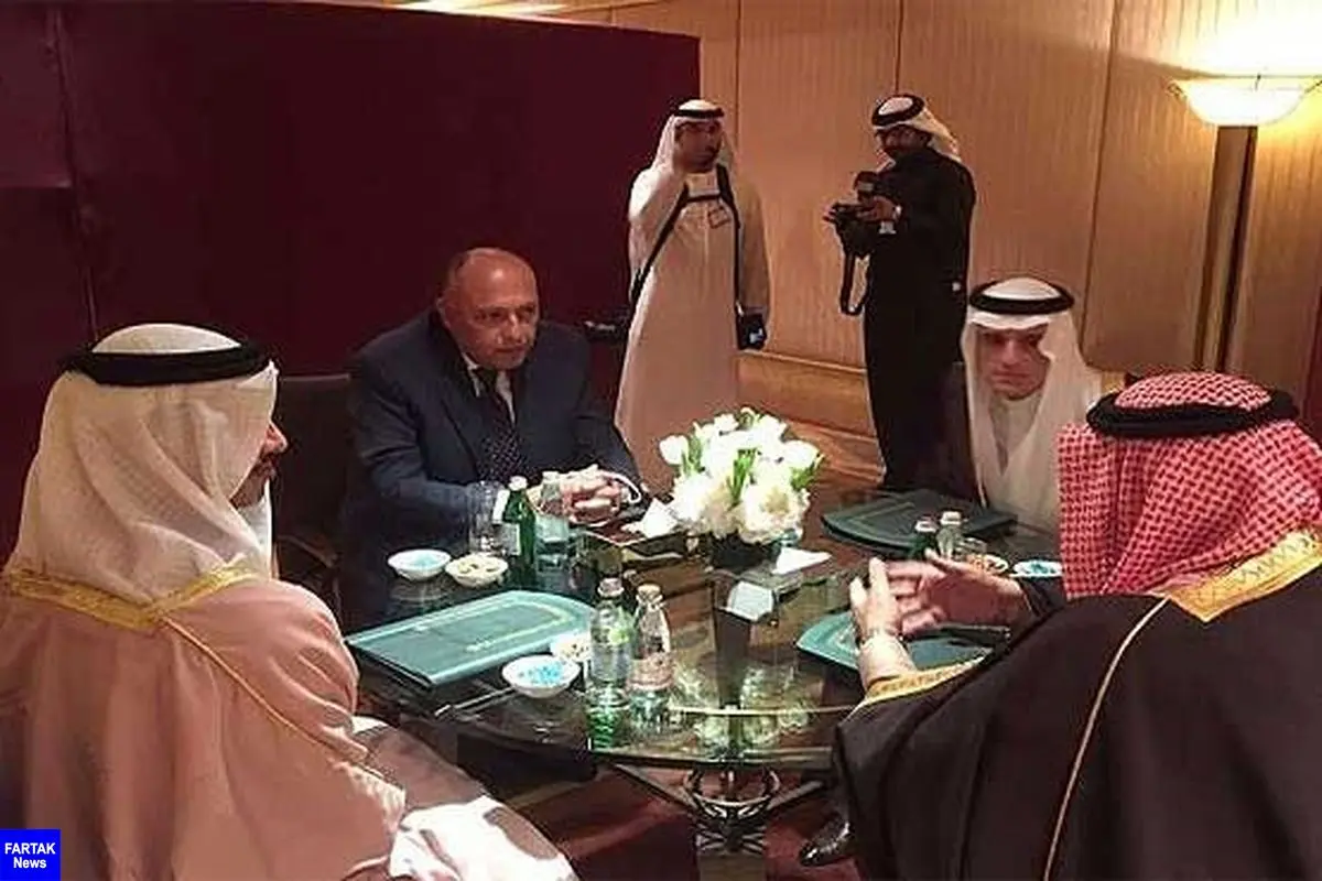 بیانیه عربستان ، امارات ، بحرین و مصر علیه قطر