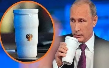 راز لیوان سفید پوتین در اجلاس رهبران دنیا افشا شد 