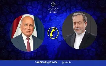 گفتگوی تلفنی وزرای امور خارجه ایران و عراق