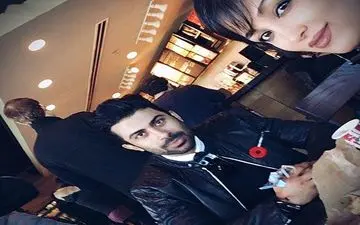 اصرار عجیب خانم بازیگر برای بدنسازی در باشگاه مردانه + عکس