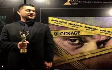 پیام تبریک باران کوثری به حامد بهداد برای کسب یک جایزه‌/ عکس