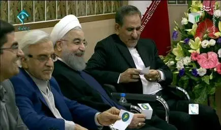 قرعه کشی شماره صندلی های مناظره دوم + تصاویر