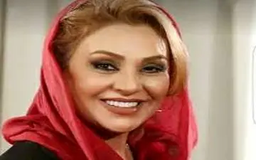 نسرین مقانلو در اتاق گریم سریال «دل»