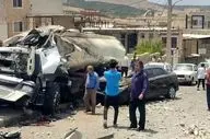 ترمز بریدن تانکر سوخت در لوشان: راننده به بیمارستان منتقل شد
