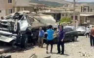 ترمز بریدن تانکر سوخت در لوشان: راننده به بیمارستان منتقل شد
