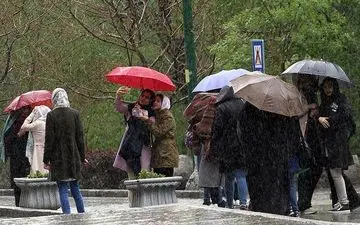  ورود سامانه بارشی جدید به کشور/تداوم بارش‌ها تا سه‌شنبه