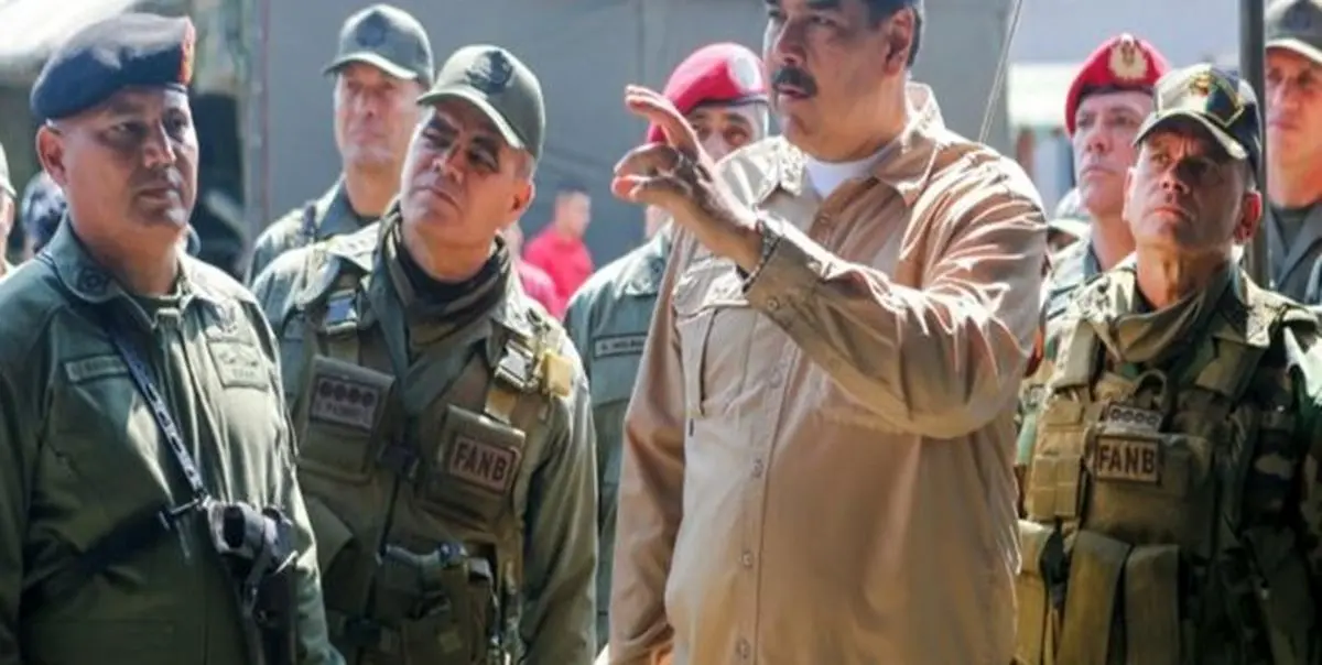 ونزوئلا در مرز با کلمبیا رزمایش نظامی برگزار می‌کند