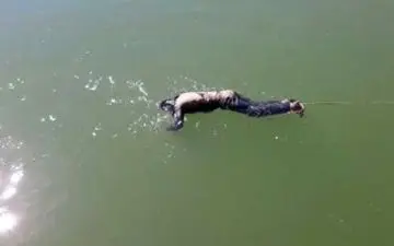 مرگ یک ماهیگیر  براثر برق گرفتگی