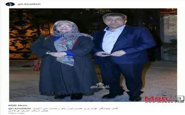 پوشش زوج هنری پیشکسوت در جشن اسکار اصغر فرهادی (عکس)