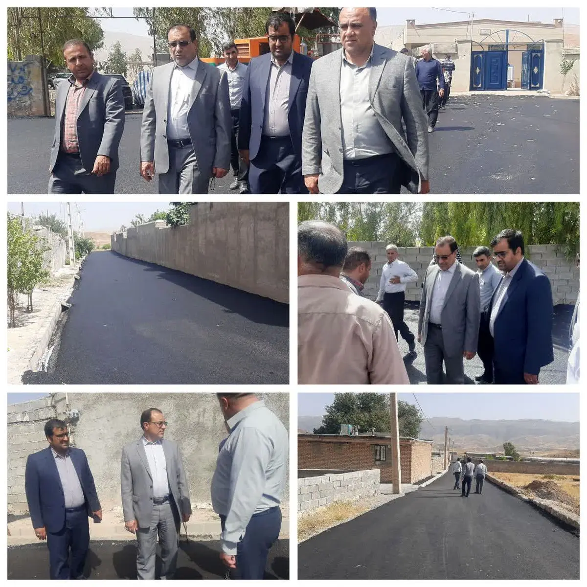   آسفالت۲۶ هزارمترازمعابرروستاهای بخش زاگرس/آسفالت ۱۰۰هزارمترمربع از معابرروستاهای شهرستان درسال ۱۴۰۳ 