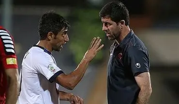  اخراج کریم باقری از روی نیمکت پرسپولیس (عکس)