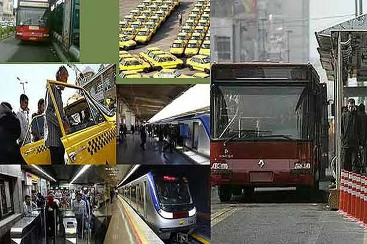 اعلام افزایش نرخ کرایه‌های حمل و نقل عمومی طی روزهای آتی