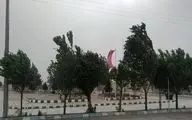 باد شدید برخی مناطق کردستان را فرا می‌گیرد