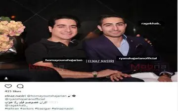 همایون و رایان شجریان در اکران رگ خواب (عکس)