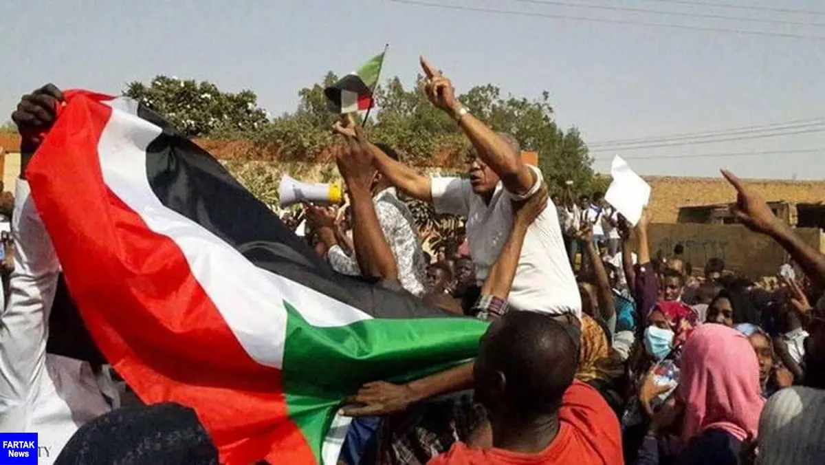 اعتراضات در سودان همزمان با ادای سوگند دولت جدید