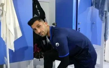 واکنش مظاهری به خبر قهر از تمرین استقلال + عکس