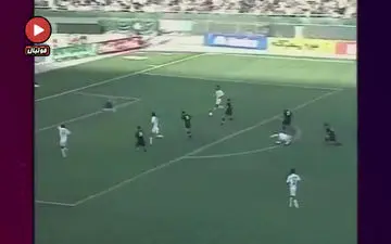 بازی ایران - عراق در مقدماتی 2002 ( درخشش مهدوی کیا ) + فیلم