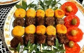 طرز تهیه  کباب تسبیحی | خیلی خوشگله!