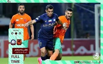 خلاصه بازی مس رفسنجان 0 - گل گهر سیرجان 0 + ویدئو