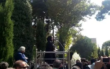  نادر گلچین به جایگاه ابدی بدرقه شد