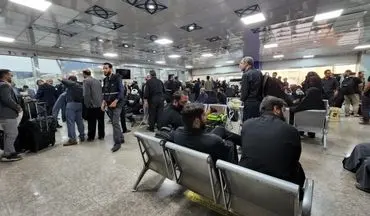 تاخیر پرواز تهران - نجف "معراج" به علت نقص فنی