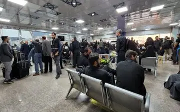 تاخیر پرواز تهران - نجف "معراج" به علت نقص فنی