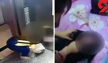 دوربین مداربسته آسانسور راز زایمان پنهان دختر 15 ساله را لو داد+فیلم