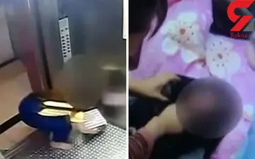 دوربین مداربسته آسانسور راز زایمان پنهان دختر 15 ساله را لو داد+فیلم