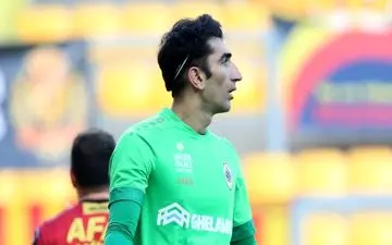 نیمکت نشینی بیرانوند در دیدار آنتورپ مقابل بروژ
