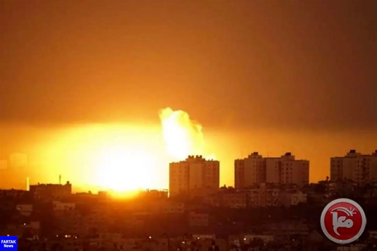 جنگنده های رژیم صهیونیستی غزه را بمباران کردند