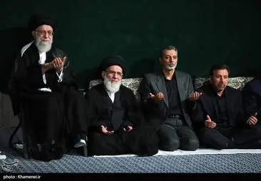 اولین شب عزاداری ایام محرم در حسینیه امام خمینی(ره) + تصاویر