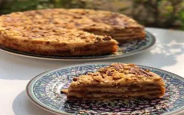 کیک سیب لایه ای و خوشمزه رو این طوری درست کن!