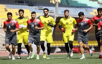گزارش آخرین تمرین پرسپولیس قبل از سفر به تاجیکستان