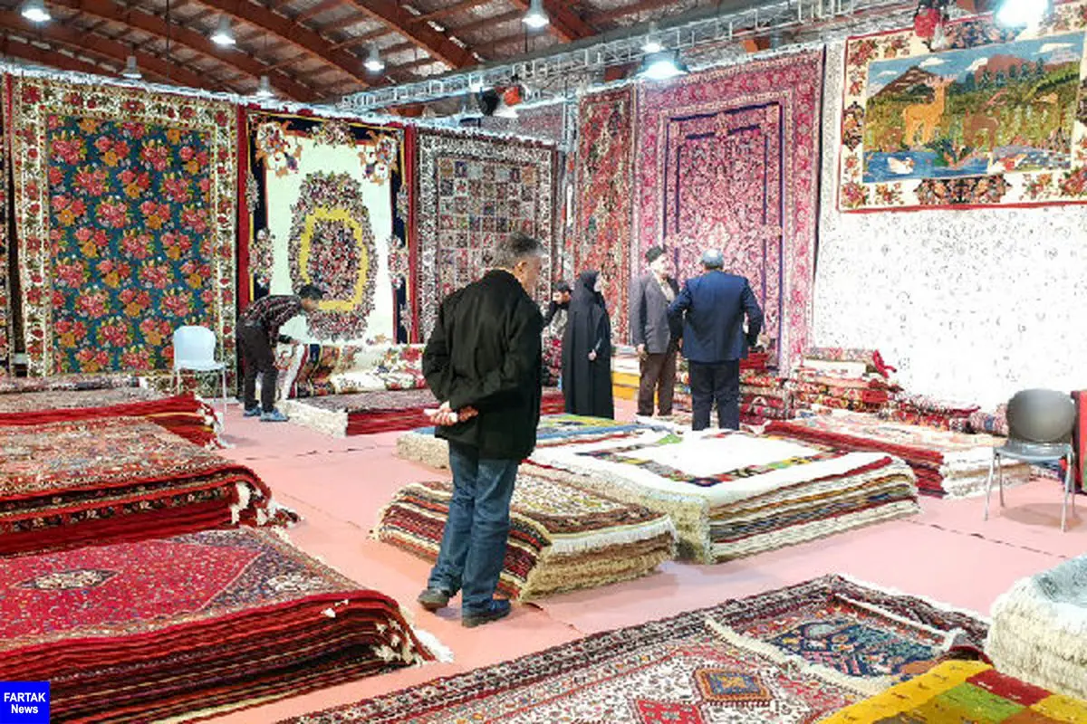 افتتاح یازدهمین نمایشگاه تخصصی فرش دستباف و تابلوفرش در قزوین