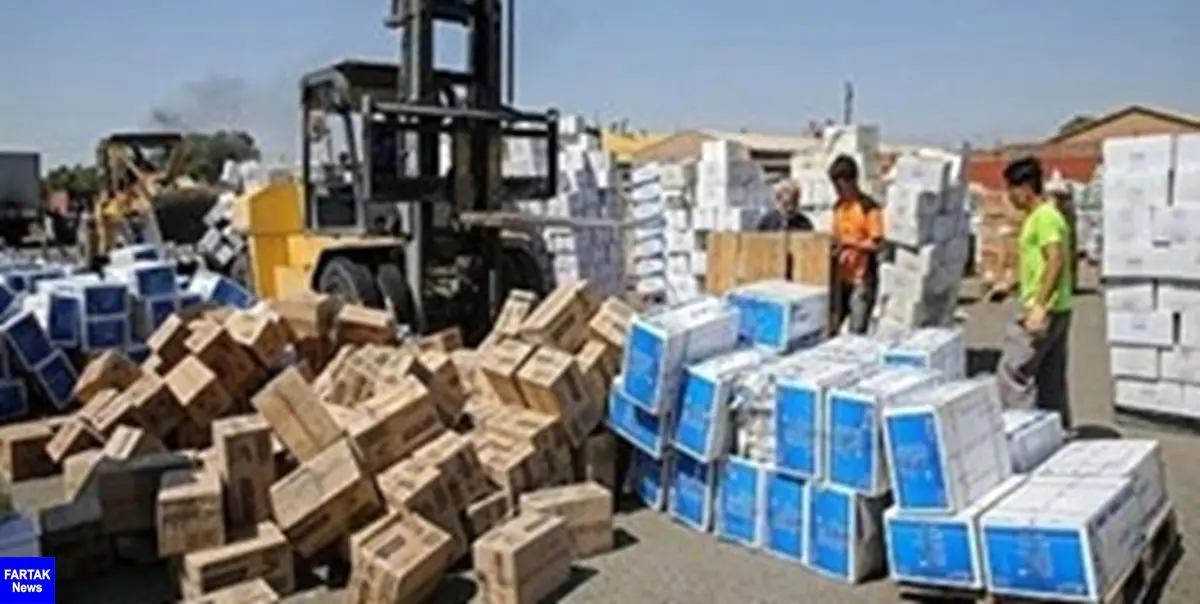 امحای 420 تن کالای خارجی قاچاق در اصفهان