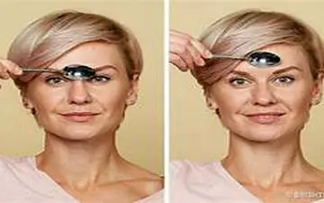 ماساژ صورت با قاشق!