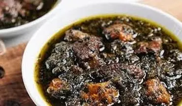 طرز تهیه خورش گردو اسفناج !