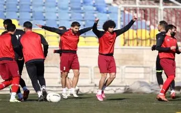 برگزاری آخرین تمرین پرسپولیسی‌ها پیش از سفر به مشهد