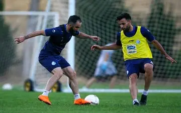  کلافگی شجاعیان از شرایط خاص؛ تمرین و تمرین(عکس)