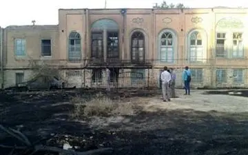 خانه تاریخی انصای ارومیه طعمه حریق شد
