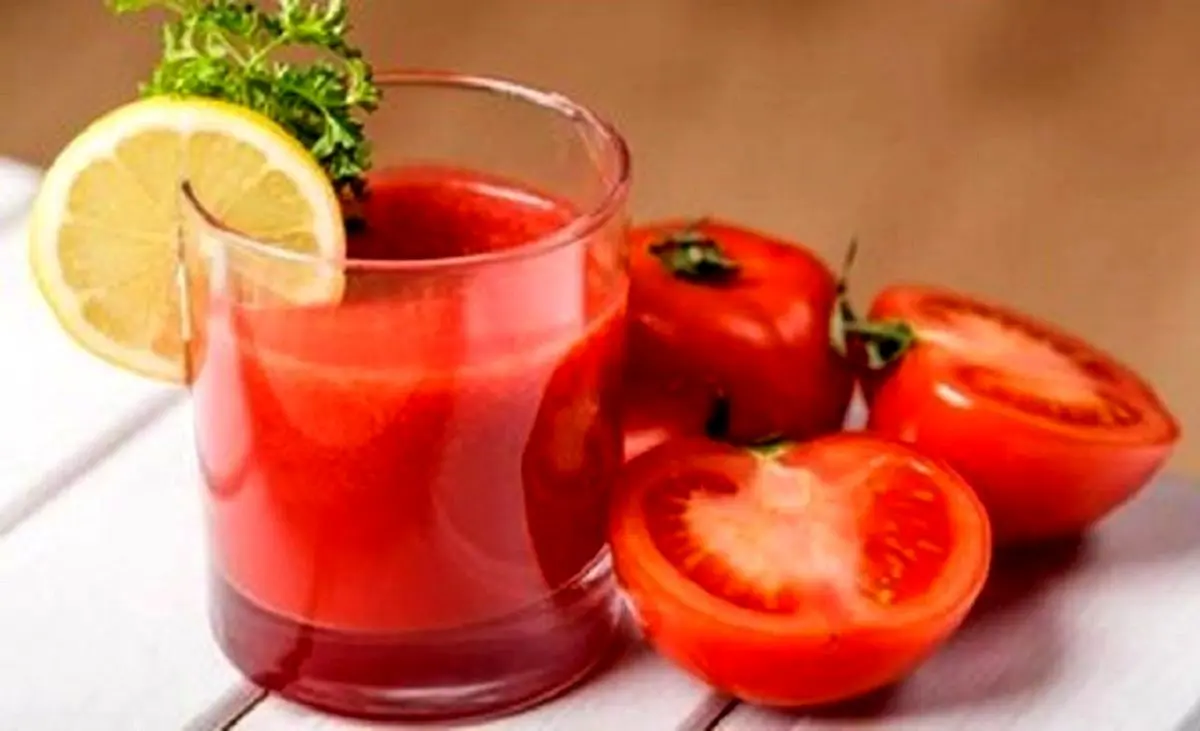 خاصیت های شگفت انگیز آب گوجه فرنگی